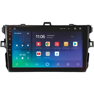 Штатна магнітола SIGMA X9464 ANDROID 10 4+64 Gb 4G DSP Toyota Corolla 10 E140 E150 2006-2013 (B) 9"