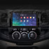 Штатна магнітола SIGMA X9464 ANDROID 10 4+64 Gb 4G DSP Toyota Fortuner 1 AN50 AN60 HILUX Revo Vigo (F1) 2008-2014 9"