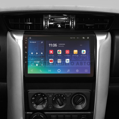 Штатная магнитола SIGMA X9464 ANDROID 10 4+64 Gb 4G DSP Toyota Fortuner 2 2015-2018 9"