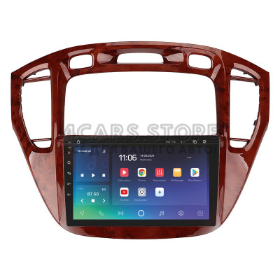 Штатная магнитола SIGMA X9464 ANDROID 10 4+64 Gb 4G DSP Toyota Highlander 1 XU20 2001-2007 9" (L1)