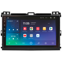 Штатна магнітола SIGMA X9464 ANDROID 10 4+64 Gb 4G DSP Toyota Land Cruiser Prado 120 3 III For Lexus GX470 GX 470 J120 2002-2009 (F1) (A) 9"