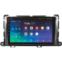 Штатна магнітола SIGMA X9464 ANDROID 10 4+64 Gb 4G DSP Toyota Sienna 3 XL30 2010 - 2014 9"