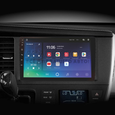 Штатна магнітола SIGMA X9464 ANDROID 10 4+64 Gb 4G DSP Toyota Sienna 3 XL30 2014 - 2020 9"