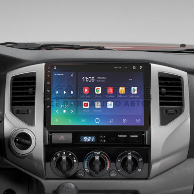 Штатна магнітола SIGMA X9464 ANDROID 10 4+64 Gb 4G DSP Toyota Tacoma 2 N200 Hilux 2005-2015 9" (L1)