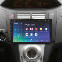Штатная магнитола SIGMA X9464 ANDROID 10 4+64 Gb 4G DSP Toyota Yaris XP90 2005-2012 (F1) 9"