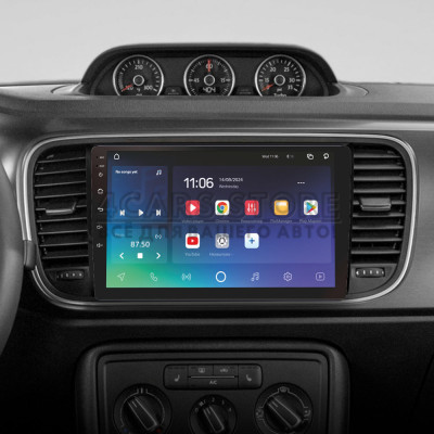 Штатна магнітола SIGMA X9464 ANDROID 10 4+64 Gb 4G DSP Volkswagen Beetle A5 2011-2019 9"