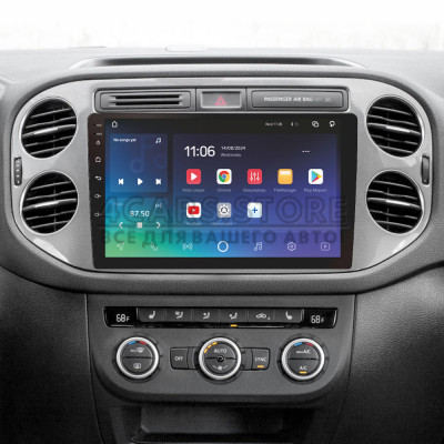 Штатна магнітола SIGMA X9464 ANDROID 10 4+64 Gb 4G DSP Volkswagen Tiguan 1 NF 2006-2017 (F2) 9"
