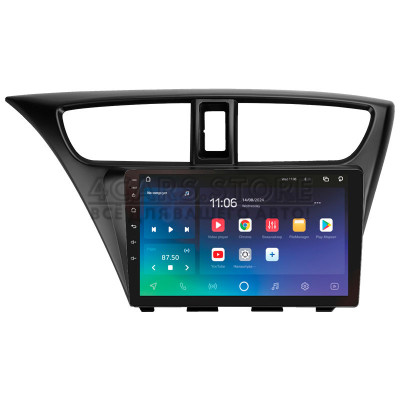 Штатная магнитола SIGMA X9464 ANDROID 10 4+64 Gb 4G DSP Honda Civic 9 FK FB 2012-2017 9"