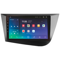 Штатная магнитола SIGMA X9464 ANDROID 10 4+64 Gb 4G DSP Seat Leon 2 2005-2012 (F2) 9"