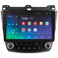 Штатная магнитола SIGMA X10464 ANDROID 10 4+64 Gb 4G DSP Honda Accord 7 CM UC CL (F2) 2002-2008 10" (L1)