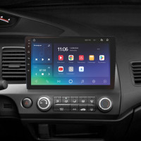 Штатна магнітола SIGMA X10464 ANDROID 10 4+64 Gb 4G DSP Honda Civic 8 FK FN FD 2005-2012 10"