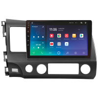 Штатна магнітола SIGMA X10464 ANDROID 10 4+64 Gb 4G DSP Honda Civic 8 FK FN FD 2005-2012 10"