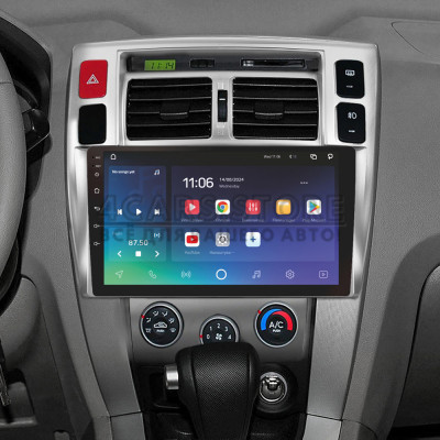 Штатная магнитола SIGMA X10464 ANDROID 10 4+64 Gb 4G DSP Hyundai Tucson 1 2004-2009 10"