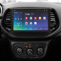 Штатная магнитола SIGMA X10464 ANDROID 10 4+64 Gb 4G DSP Jeep Compass 2 MP 2016-2018 10"