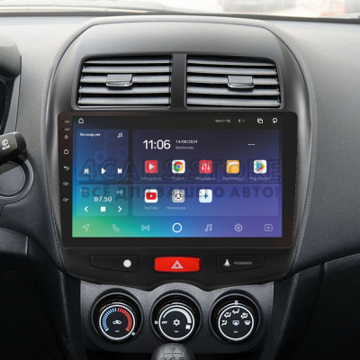 Штатна магнітола SIGMA X10464 ANDROID 10 4+64 Gb 4G DSP Mitsubishi ASX 1 2010-2016 (A) 10"