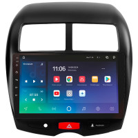 Штатная магнитола SIGMA X10464 ANDROID 10 4+64 Gb 4G DSP Mitsubishi ASX 1 2010-2016 (A) 10"