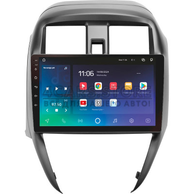 Штатна магнітола SIGMA X10464 ANDROID 10 4+64 Gb 4G DSP Nissan Sunny 2014-2016 10"