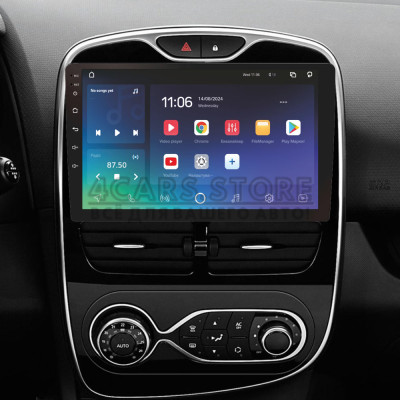 Штатна магнітола SIGMA X10464 ANDROID 10 4+64 Gb 4G DSP Renault Clio 4 BH98 KH98 2012-2015 10" (L1)