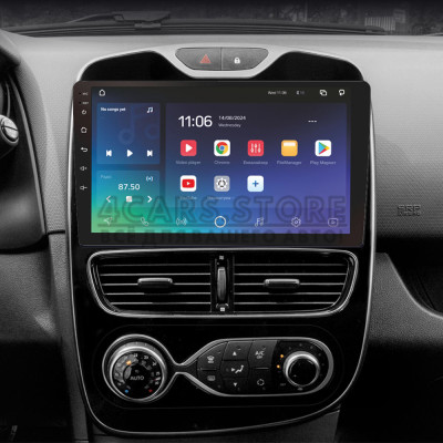 Штатна магнітола SIGMA X10464 ANDROID 10 4+64 Gb 4G DSP Renault Clio 4 BH98 KH98 2016-2019 10" (L2)