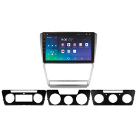 Штатная магнитола SIGMA X10464 ANDROID 10 4+64 Gb 4G DSP Skoda Octavia 2 A5 2008-2013 10" silver