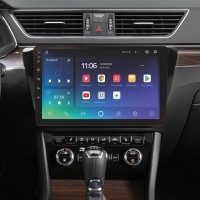 Штатная магнитола SIGMA X10464 ANDROID 10 4+64 Gb 4G DSP Skoda Superb 3 2015-2019 10"