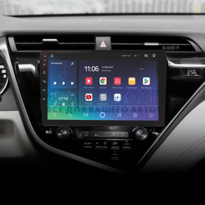 Штатная магнитола SIGMA X10464 ANDROID 10 4+64 Gb 4G DSP Toyota Camry 8 XV 70 2017-2020 10"