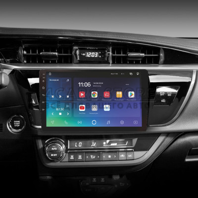 Штатна магнітола SIGMA X10464 ANDROID 10 4+64 Gb 4G DSP Toyota Corolla 11 Middle East 2013-2017 (A) 10"