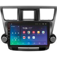 Штатна магнітола SIGMA X10464 ANDROID 10 4+64 Gb 4G DSP Toyota Highlander 2 XU40 2007-2013 (F1) 10"