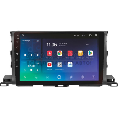 Штатна магнітола SIGMA X10464 ANDROID 10 4+64 Gb 4G DSP Toyota Highlander 3 XU50 2013-2018 10" (L1)
