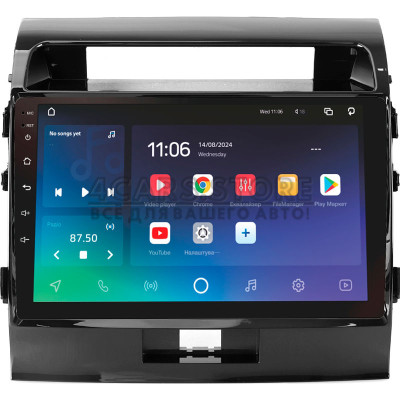 Штатна магнітола SIGMA X10464 ANDROID 10 4+64 Gb 4G DSP Toyota Land Cruiser 11 200 (F1) 2007-2015 10"