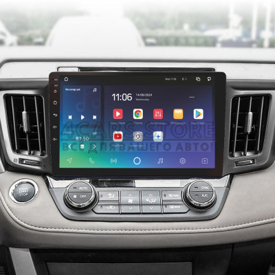 Штатна магнітола SIGMA X10464 ANDROID 10 4+64 Gb 4G DSP Toyota RAV4 4 XA40 5 XA50 2012-2018 10"