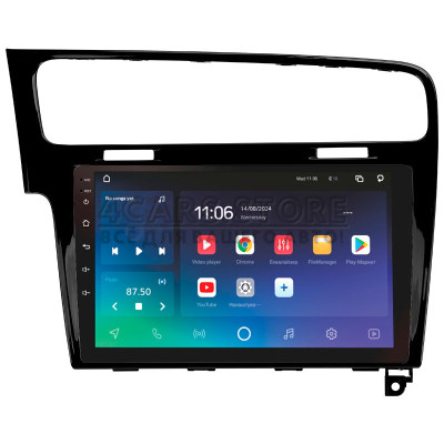 Штатна магнітола SIGMA X10464 ANDROID 10 4+64 Gb 4G DSP Volkswagen Golf 7 (F2) 2012-2020 10"