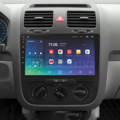 Штатна магнітола SIGMA X10464 ANDROID 10 4+64 Gb 4G DSP Volkswagen Jetta 5 2005-2010 (F1) 10"