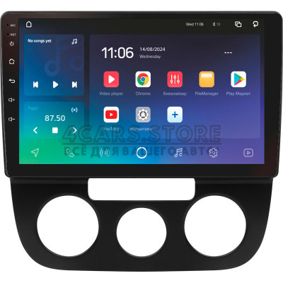 Штатна магнітола SIGMA X10464 ANDROID 10 4+64 Gb 4G DSP Volkswagen Jetta 5 2005-2010 (F1) 10"