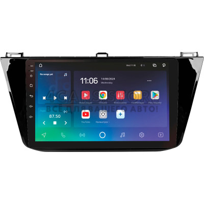 Штатна магнітола SIGMA X10464 ANDROID 10 4+64 Gb 4G DSP Volkswagen Tiguan 2 Mk 2016-2022 (B) 10"