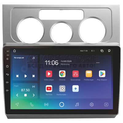 Штатная магнитола SIGMA X10464 ANDROID 10 4+64 Gb 4G DSP Volkswagen Touran 1 2003-2010 (F1) 10"