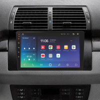 Штатная магнитола SIGMA X9464 ANDROID 10 4+64 Gb 4G DSP BMW X5 E39 E53 1999 - 2006 (maximum equipment) 9" (L1)