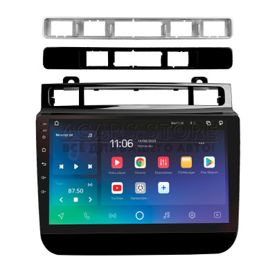 Штатна магнітола SIGMA X9464 ANDROID 10 4+64 Gb 4G DSP Volkswagen Touareg FL NF 2010-2018 (B) 9" (L3)