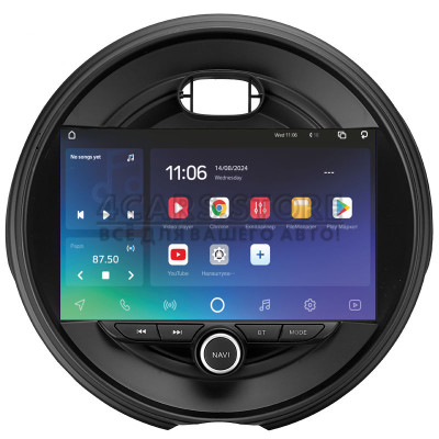 Штатная магнитола SIGMA X9464 ANDROID 10 4+64 Gb 4G DSP BMW Mini 2014-2020 9" (L3)