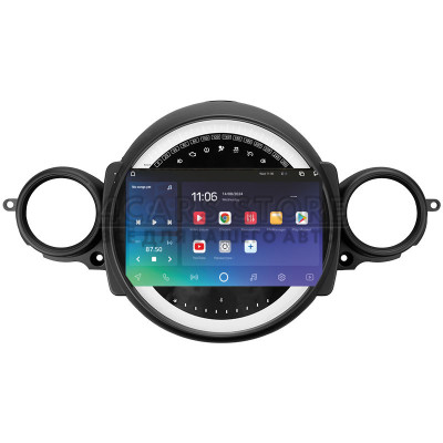 Штатная магнитола SIGMA X9464 ANDROID 10 4+64 Gb 4G DSP BMW Mini (F1) 2007-2015 9" (L2)