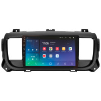 Штатная магнитола SIGMA X9464 ANDROID 10 4+64 Gb 4G DSP Citroen Jumpy III 3 SpaceTourer 1 / Peugeot Expert III 3 2016-2021 9" (L1)