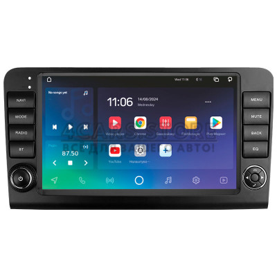 Штатная магнитола SIGMA X9464 ANDROID 10 4+64 Gb 4G DSP Mercedes Benz ML GL ML350 GL320 X164 2005-2009 (F2) 9" (L1)