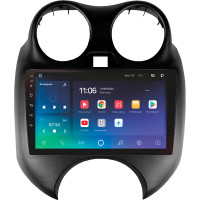 Штатная магнитола SIGMA X9464 ANDROID 10 4+64 Gb 4G DSP Nissan March Micra K13 2010-2013 9"