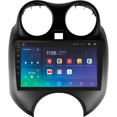 Штатная магнитола SIGMA X9464 ANDROID 10 4+64 Gb 4G DSP Nissan March Micra K13 2010-2013 9"