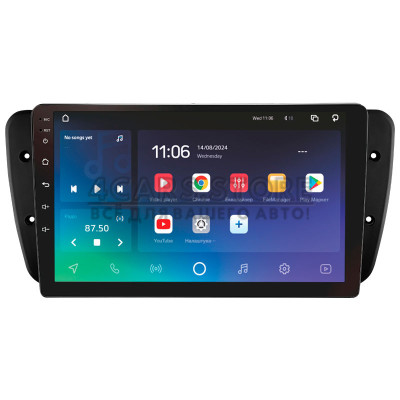 Штатная магнитола SIGMA X9464 ANDROID 10 4+64 Gb 4G DSP Seat Ibiza 6J 2008-2015 9"