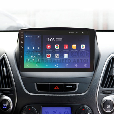 Штатна магнітола SIGMA X9464 ANDROID 10 4+64 Gb 4G DSP Hyundai Tucson 2 LM IX35 2009-2015 (C) 9" (L1)