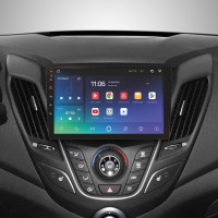 Штатна магнітола SIGMA X9464 ANDROID 10 4+64 Gb 4G DSP Hyundai Veloster FS 2011 - 2017 (B) 9"
