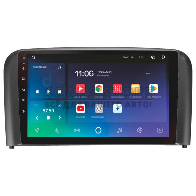 Штатна магнітола SIGMA X9464 ANDROID 10 4+64 Gb 4G DSP Volvo S80 1 1998-2006 9" (L2)