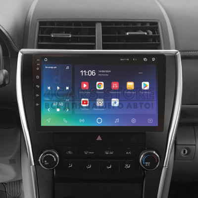Штатная магнитола SIGMA X10464 ANDROID 10 4+64 Gb 4G DSP Toyota Camry 7 XV 50 55 North America 2014-2017 (A) 10"