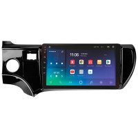 Штатна магнітола SIGMA X9464 ANDROID 10 4+64 Gb 4G DSP Toyota Aqua (Left hand drive) 2011-2017 9"